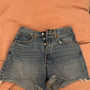 Re/done denim high waist shorts sz 24
